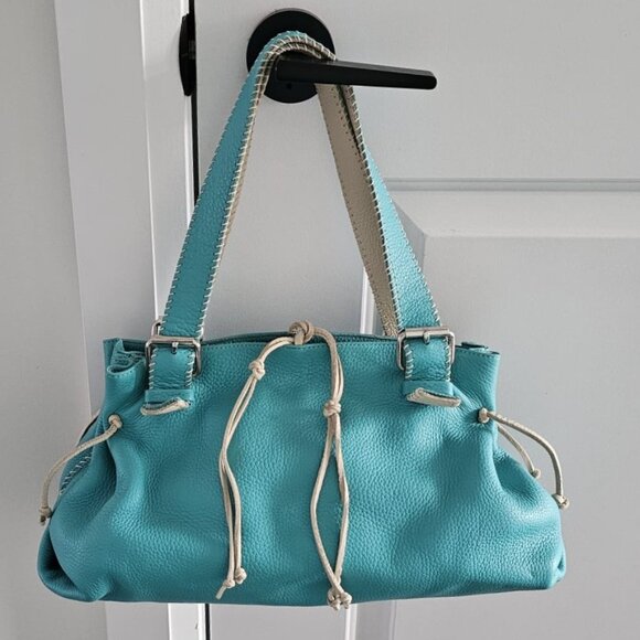 GORGEOUS PEBBLE LEATHER HANDBAG! - Picture 16 of 16